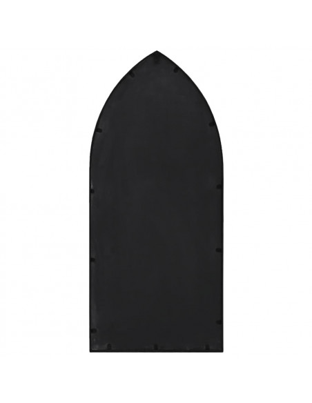Specchio Nero 100x45 cm Ferro per Uso Interno