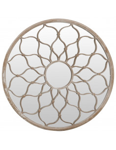 Specchio Sabbia 60x3 cm Rotondo in Ferro per Uso Interno 2