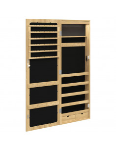 Armadio Portagioie a Specchio con Luci LED a Parete 2