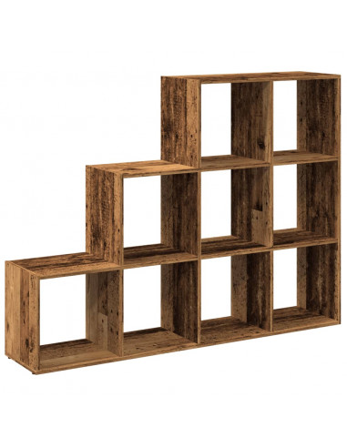 Libreria a 3 Ripiani Legno Vecchio 137,5x29x103,5 cm Truciolato