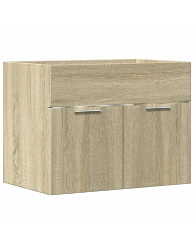 Mobile Sottolavabo Rovere Sonoma 60x38,5x46cm Legno Multistrato