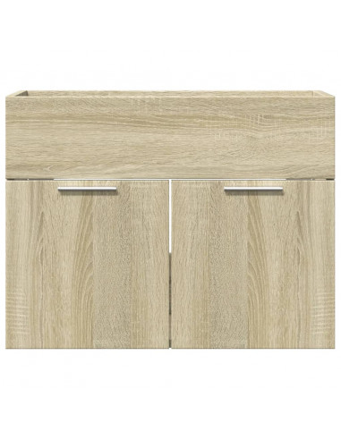 Mobile Sottolavabo Rovere Sonoma 60x38,5x46cm Legno Multistrato