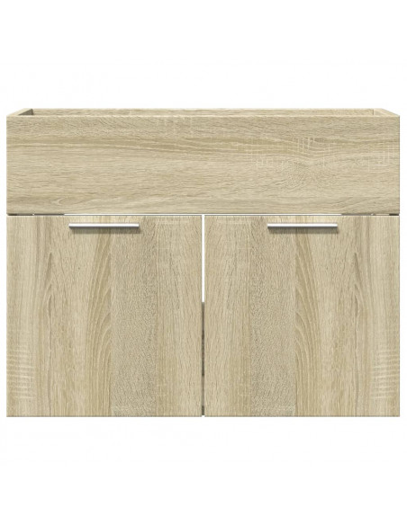 Mobile Sottolavabo Rovere Sonoma 60x38,5x46cm Legno Multistrato