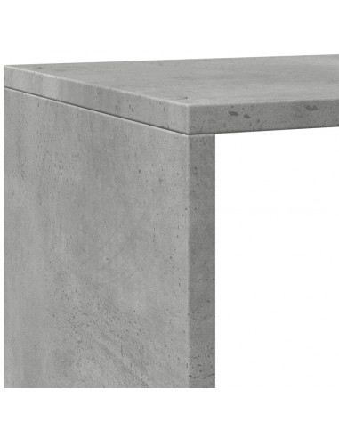 Libreria 4Ripiani Grigio Cemento 143,5x29x143,5cm Truciolato