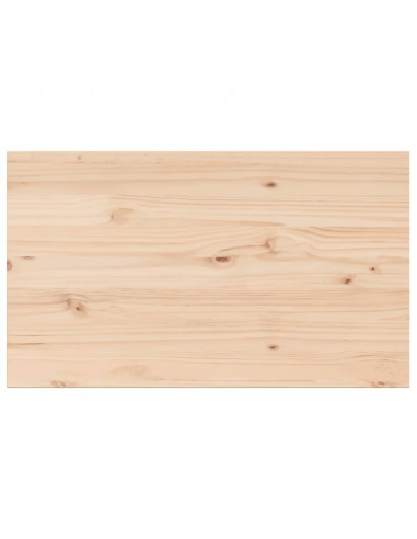 Piani Tavolo 3 pz 80x47x2,5 cm Rettangolare Legno Massello Pino