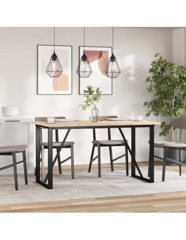 Piani Tavolo 3 pz 80x47x2,5 cm Rettangolare Legno Massello Pino