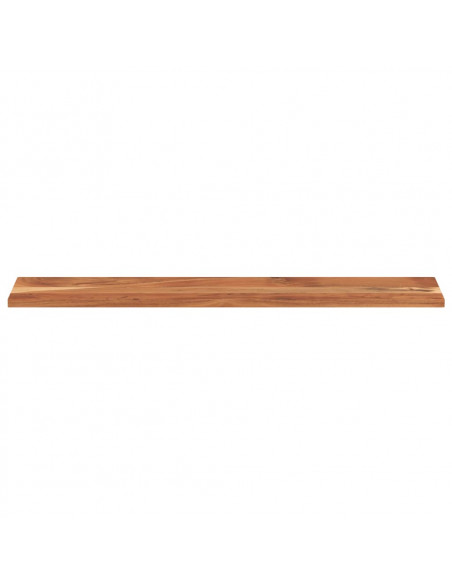 Piano Tavolo 180x20x3,8 cm Rettangolare Legno Massello Acacia