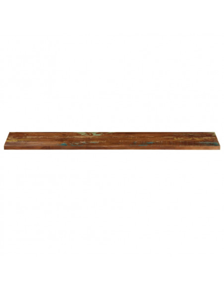 Piano Tavolo 180x20x3,8 cm Rettangolare in Massello di Recupero