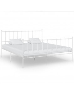 Giroletto Bianco in Metallo 180x200 cm 2