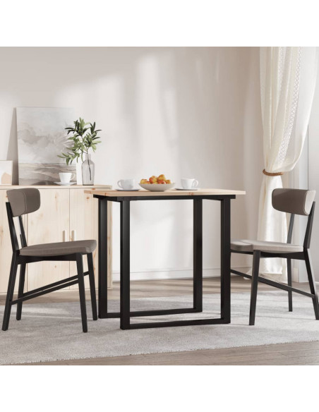 Piano per Tavolo 80x50x1,7 cm Rettangolare Legno Massello Pino