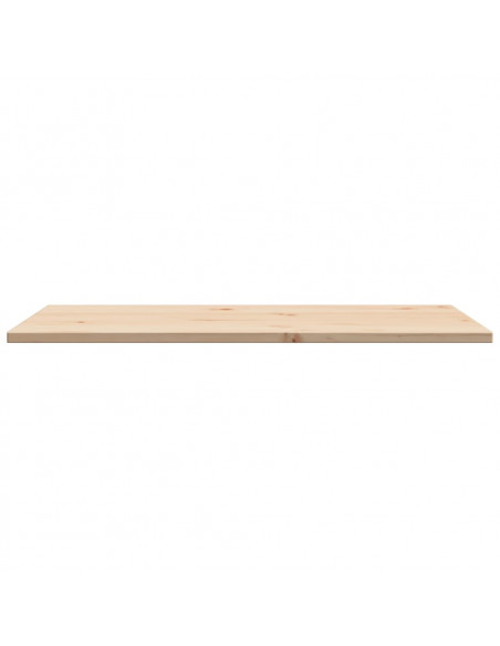 Piano per Tavolo 80x50x1,7 cm Rettangolare Legno Massello Pino