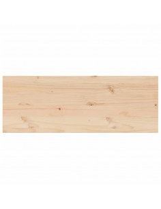 Piano per Tavolo 110x40x1,7 cm Rettangolare Legno Massello Pino 2