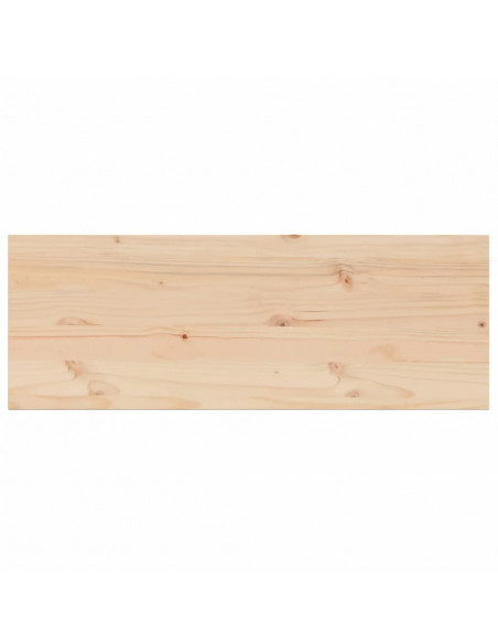 Piano per Tavolo 110x40x1,7 cm Rettangolare Legno Massello Pino