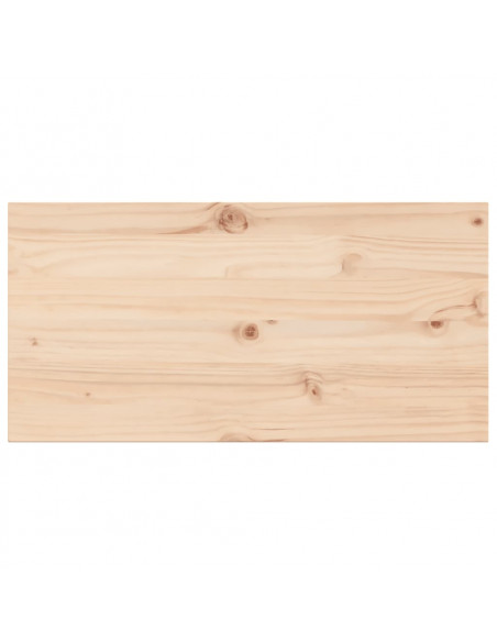 Piani Tavolo 2 pz 90x45x2,5 cm Rettangolare Legno Massello Pino