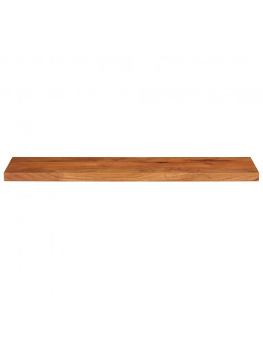 Piano per Tavolo 120x20x2,5 Rettangolare Legno Massello Acacia