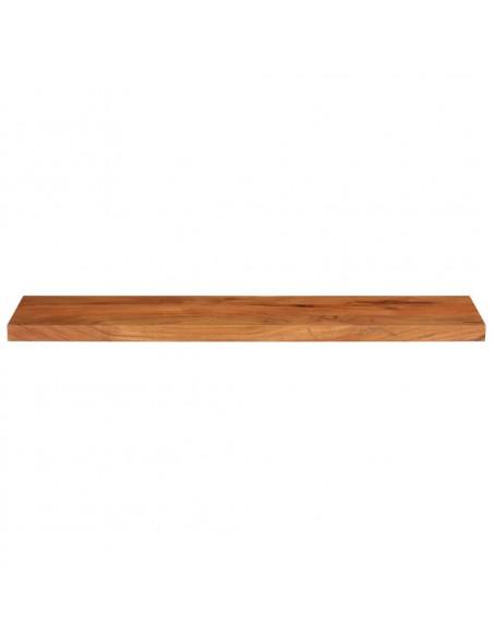 Piano per Tavolo 120x20x2,5 Rettangolare Legno Massello Acacia
