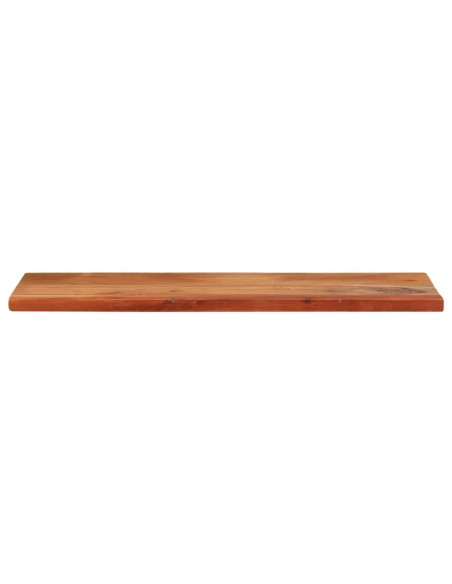 Piano Tavolo 90x30x3,8 cm Rettangolare Legno Massello Acacia