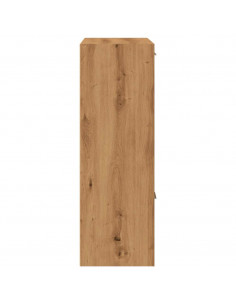 Libreria Rovere Artigianale 60,5x30x90 cm in Legno Multistrato 2