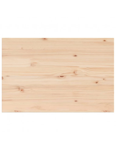 Piani Tavolo 3 pz 80x53x1,7 cm Rettangolare Legno Massello Pino