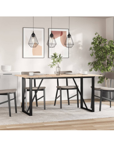 Piani Tavolo 3 pz 80x53x1,7 cm Rettangolare Legno Massello Pino