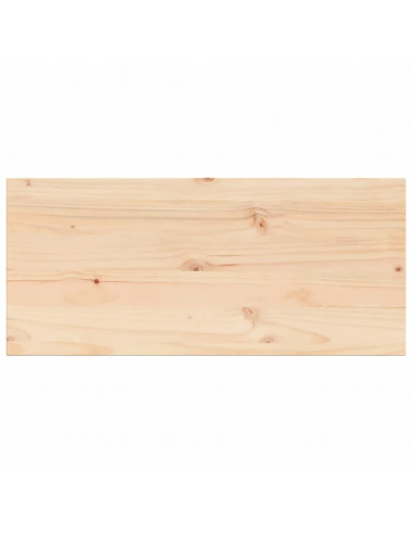 Piano per Tavolo 90x40x1,7 cm Rettangolare Legno Massello Pino