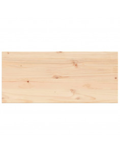 Piano per Tavolo 100x50x1,7 cm Rettangolare Legno Massello Pino 2
