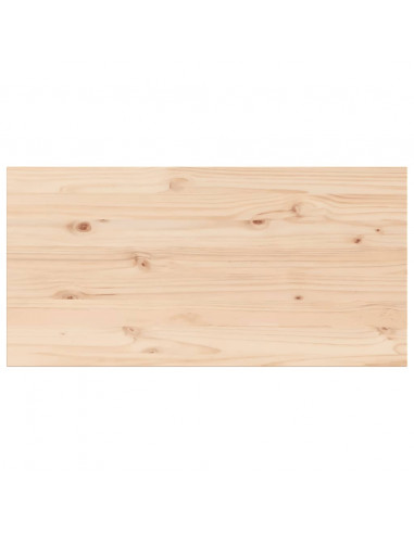 Piani Tavolo 4 pz 100x50x1,7cm Rettangolare Legno Massello Pino