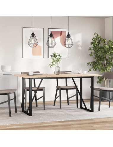 Piani Tavolo 3 pz 80x53x2,5 cm Rettangolare Legno Massello Pino