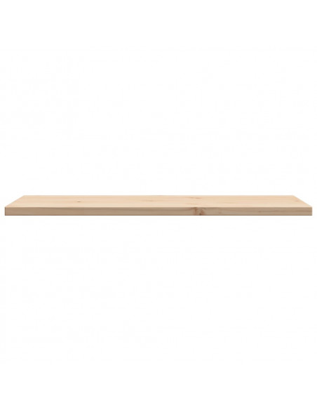 Piano Tavolo 90x40x2,5 cm Rettangolare Legno Massello di Pino