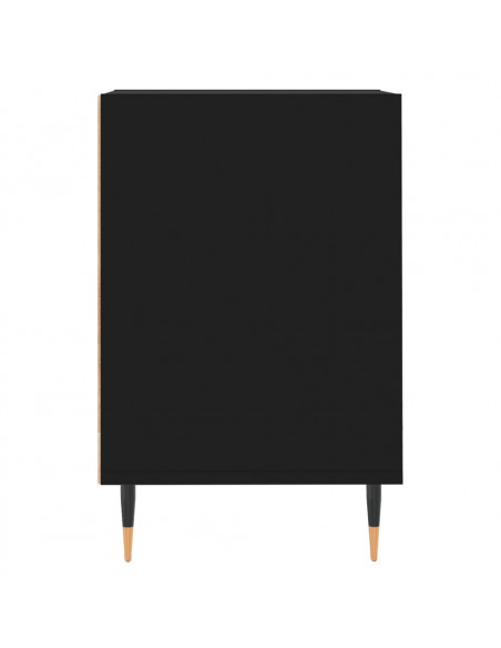 Mobile Porta TV Nero 100x35x55 cm in Legno Multistrato