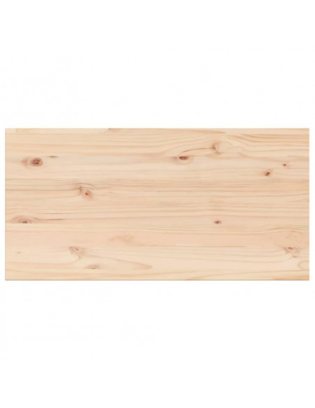 Piani Tavolo 4 pz 90x45x1,7 cm Rettangolare Legno Massello Pino