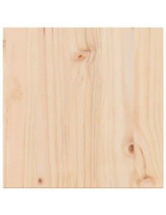 Piano per Tavolo 40x40x2,5 cm Quadrato Legno Massello di Pino 2