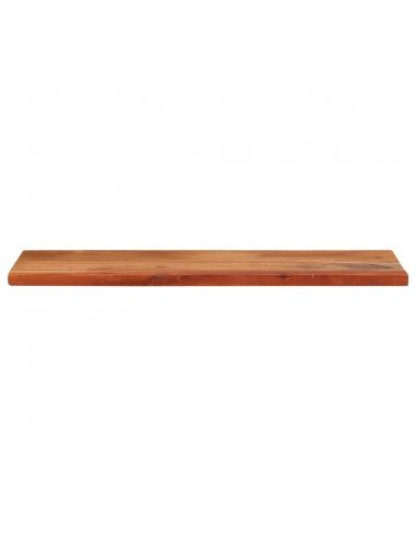 Piano Tavolo 80x40x3,8 cm Rettangolare Legno Massello Acacia