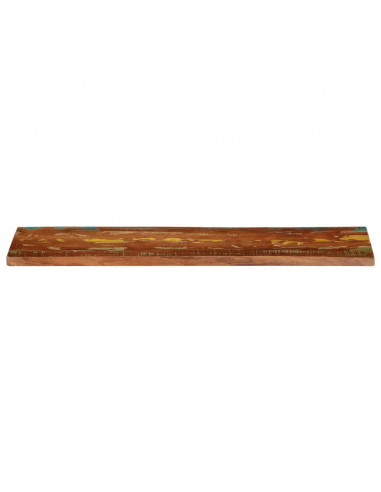 Piano Tavolo 100x30x3,8 cm Rettangolare in Massello di Recupero