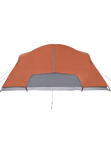 Tenda da Campeggio Crossvent 8 Persone Grigio e Arancione