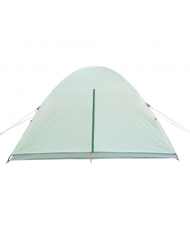 Tenda da Campeggio a Cupola per 6 Persone Verde Impermeabile