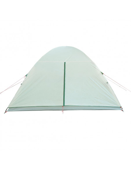Tenda da Campeggio a Cupola per 6 Persone Verde Impermeabile