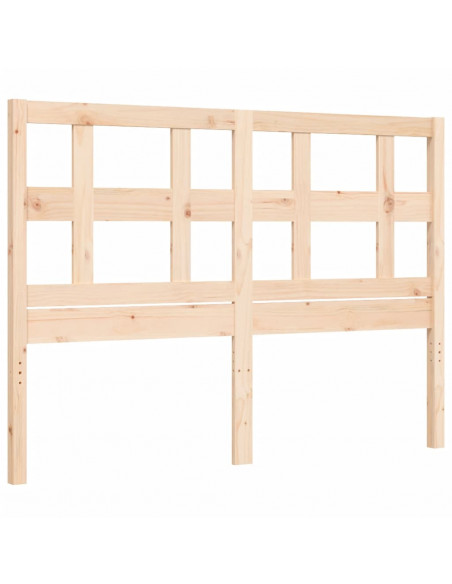Giroletto con Testiera Small Double in Legno Massello