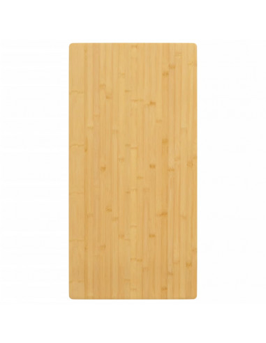 Piano del Tavolo 40x80x1,5 cm in Bambù
