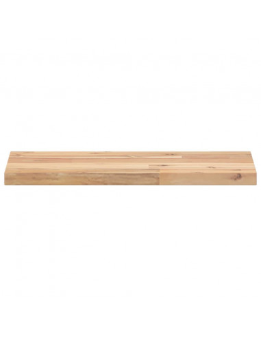 Piano per Tavolo 60x20x2cm Rettangolare Legno Massello Acacia