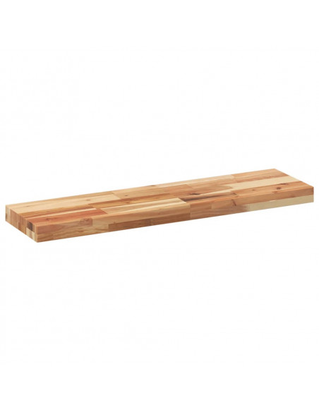 Piano per Tavolo 100x20x4cm Rettangolare Legno Massello Acacia