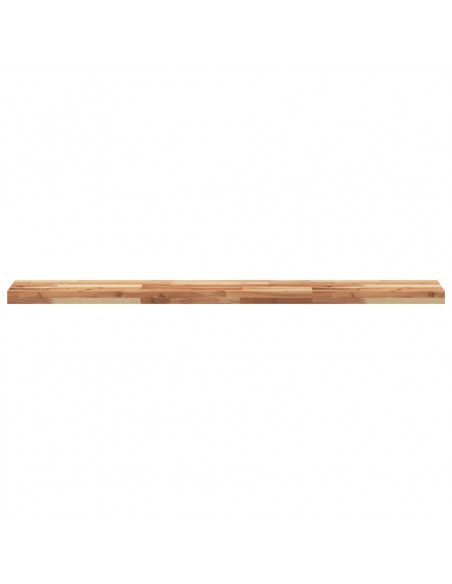 Piano per Tavolo 140x20x4cm Rettangolare Legno Massello Acacia