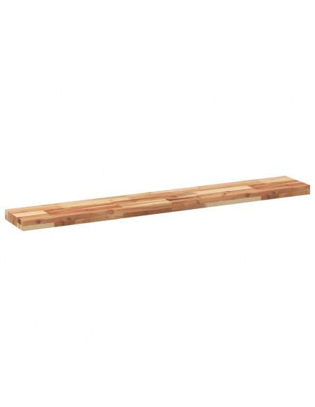 Piano per Tavolo 140x20x4cm Rettangolare Legno Massello Acacia