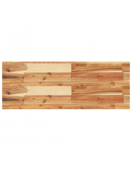 Piano per Tavolo 100x30x4 cm Rettangolare Legno Massello Acacia