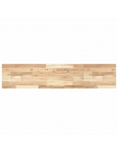 Piano per Tavolo 160x30x2cm Rettangolare Legno Massello Acacia 2