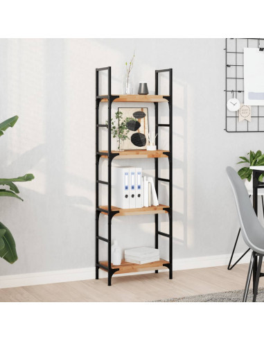 Piano per Tavolo 40x20x4cm Rettangolare Legno Massello Acacia