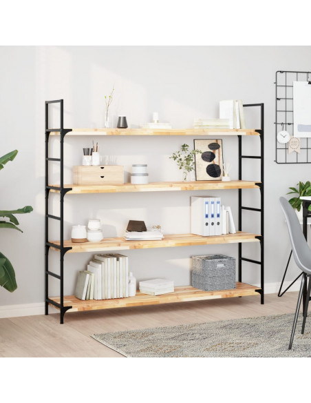 Piano per Tavolo 140x30x4 cm Rettangolare Legno Massello Acacia