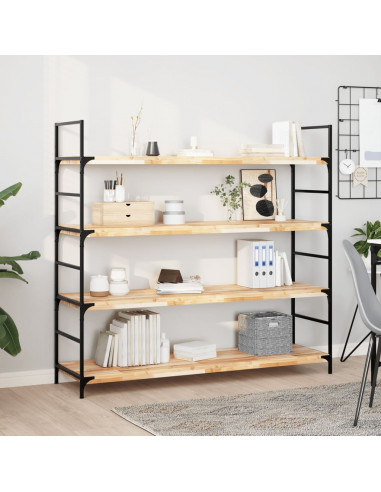 Piano per Tavolo 120x40x4 cm Rettangolare Legno Massello Acacia