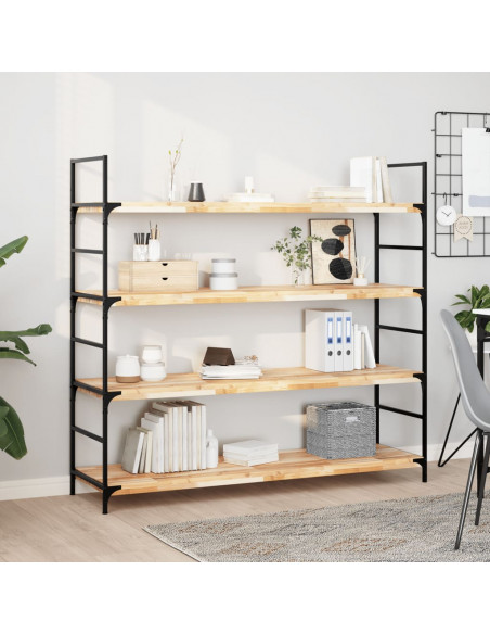 Piano per Tavolo 120x40x4 cm Rettangolare Legno Massello Acacia