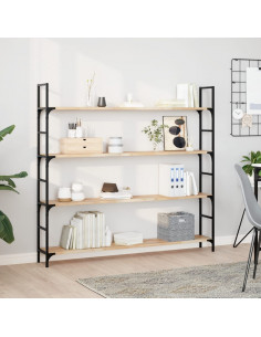 Piano per Tavolo 140x20x2 cm Rettangolare Legno Massello Acacia 2